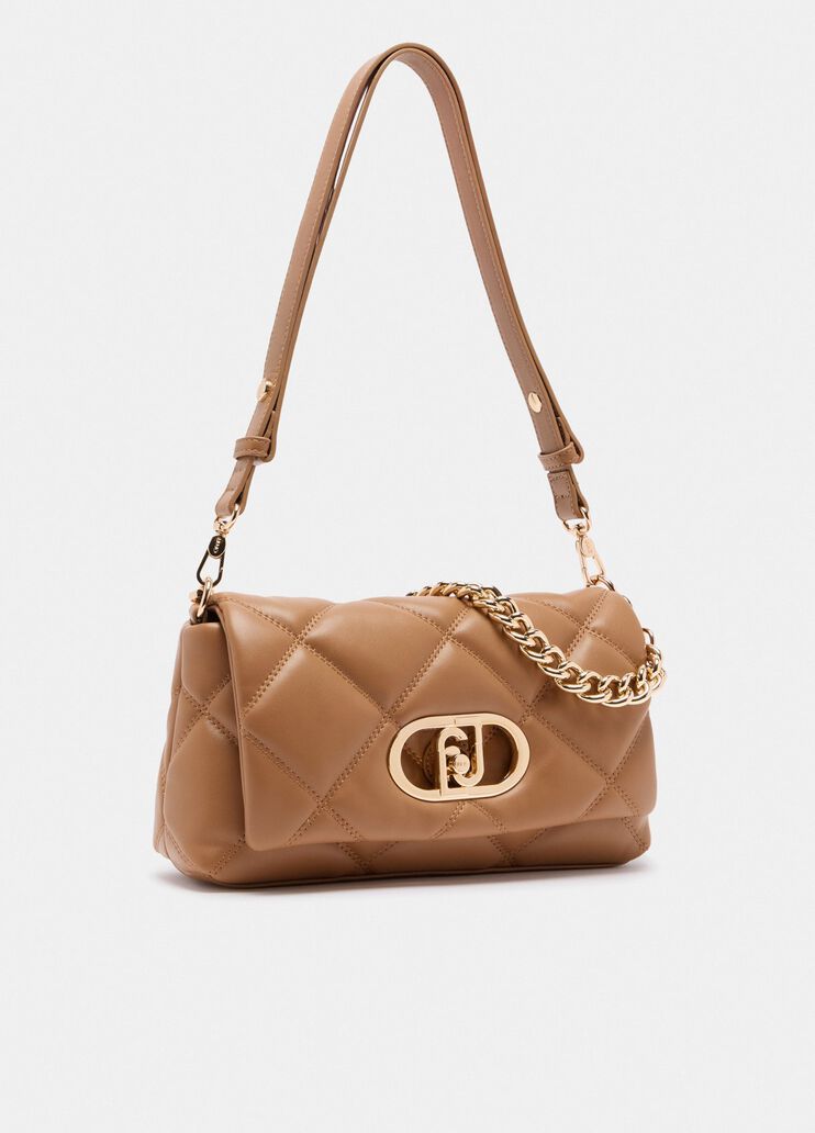 Mittelgroße Tasche LaPuffy aus Matelassé Braun Liu Jo - large image number 2