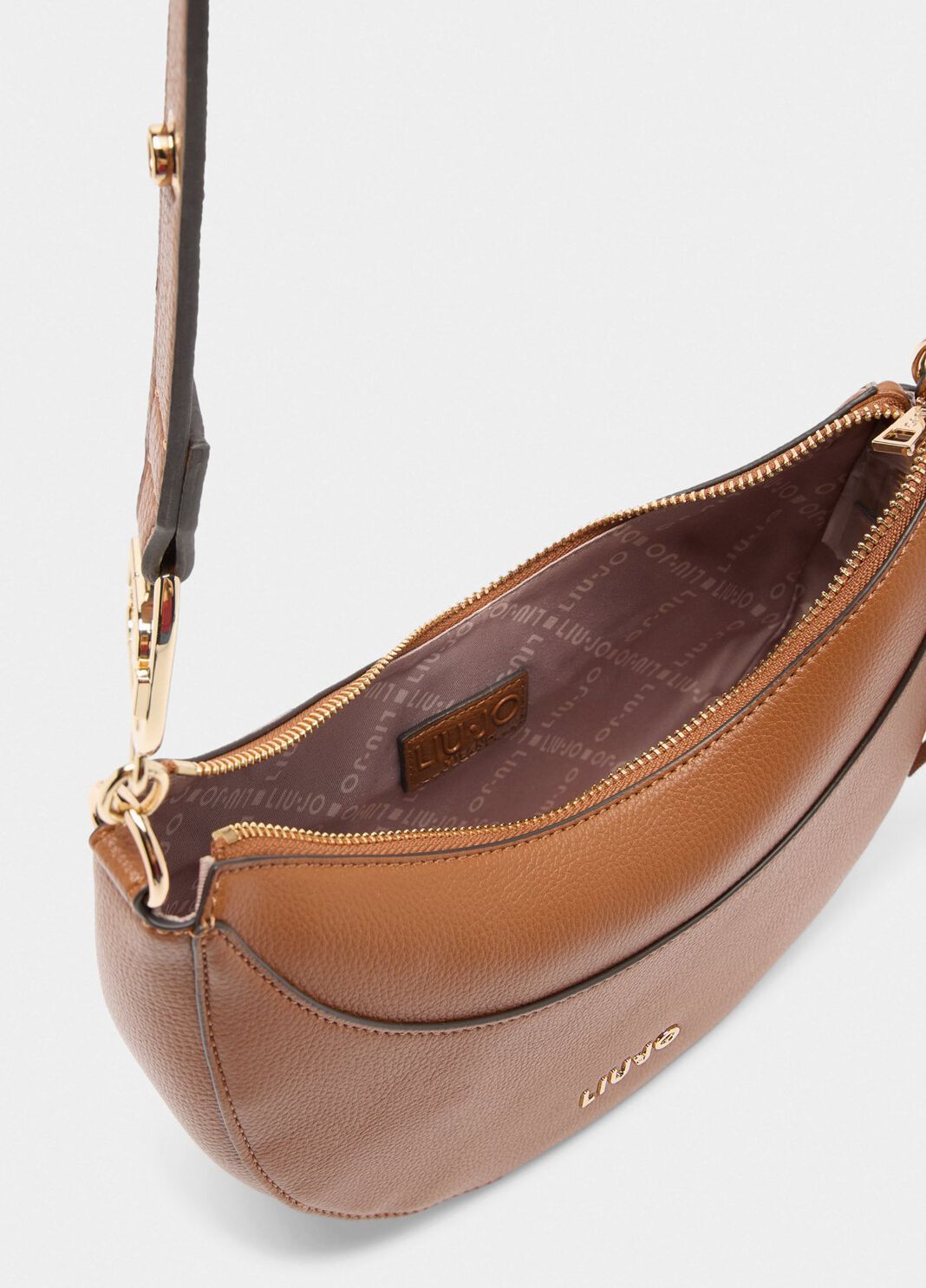 Borsa a spalla media con charm pan di zenzero Liu Jo - large image number 4