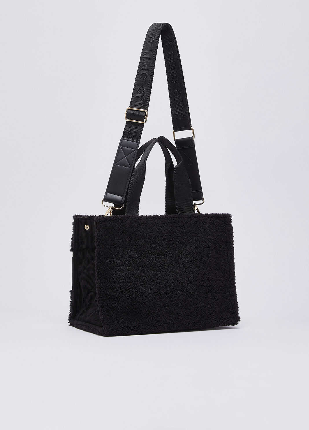 Bag tote small in teddy black Liu Jo - large image number 3