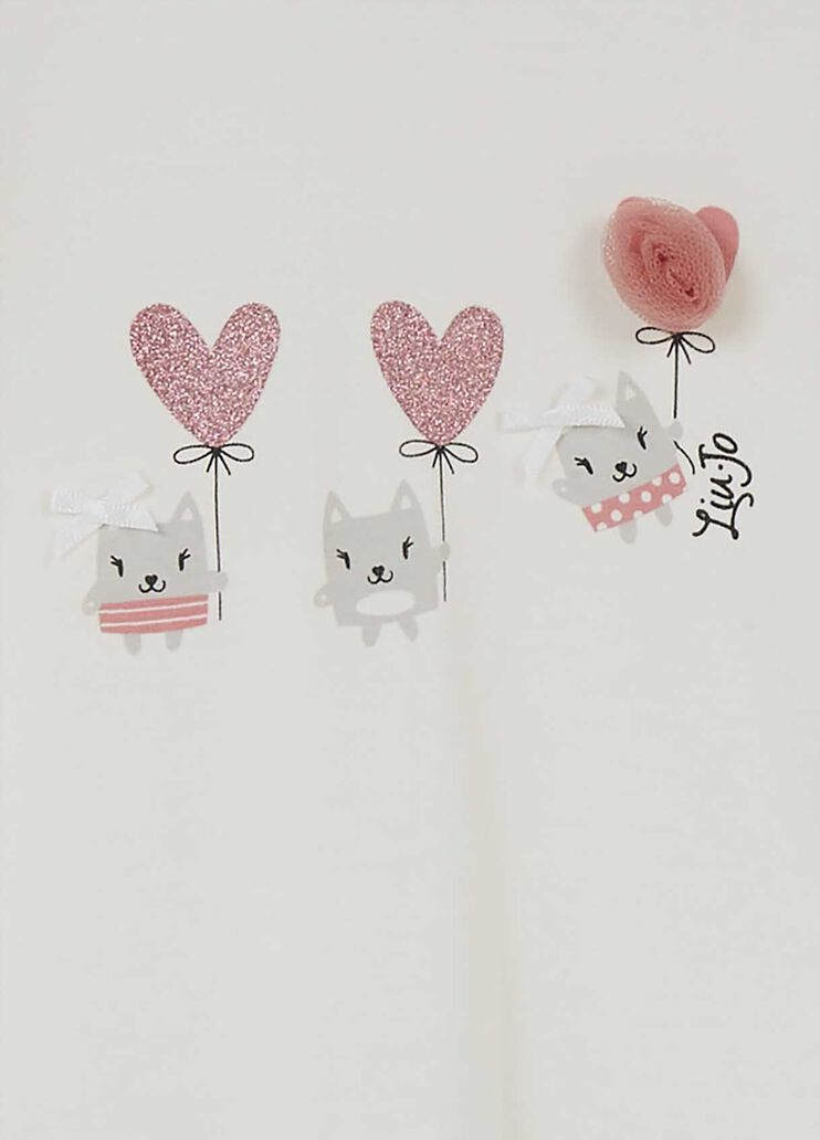 Outfit with tulle White Liu Jo - large image number 2