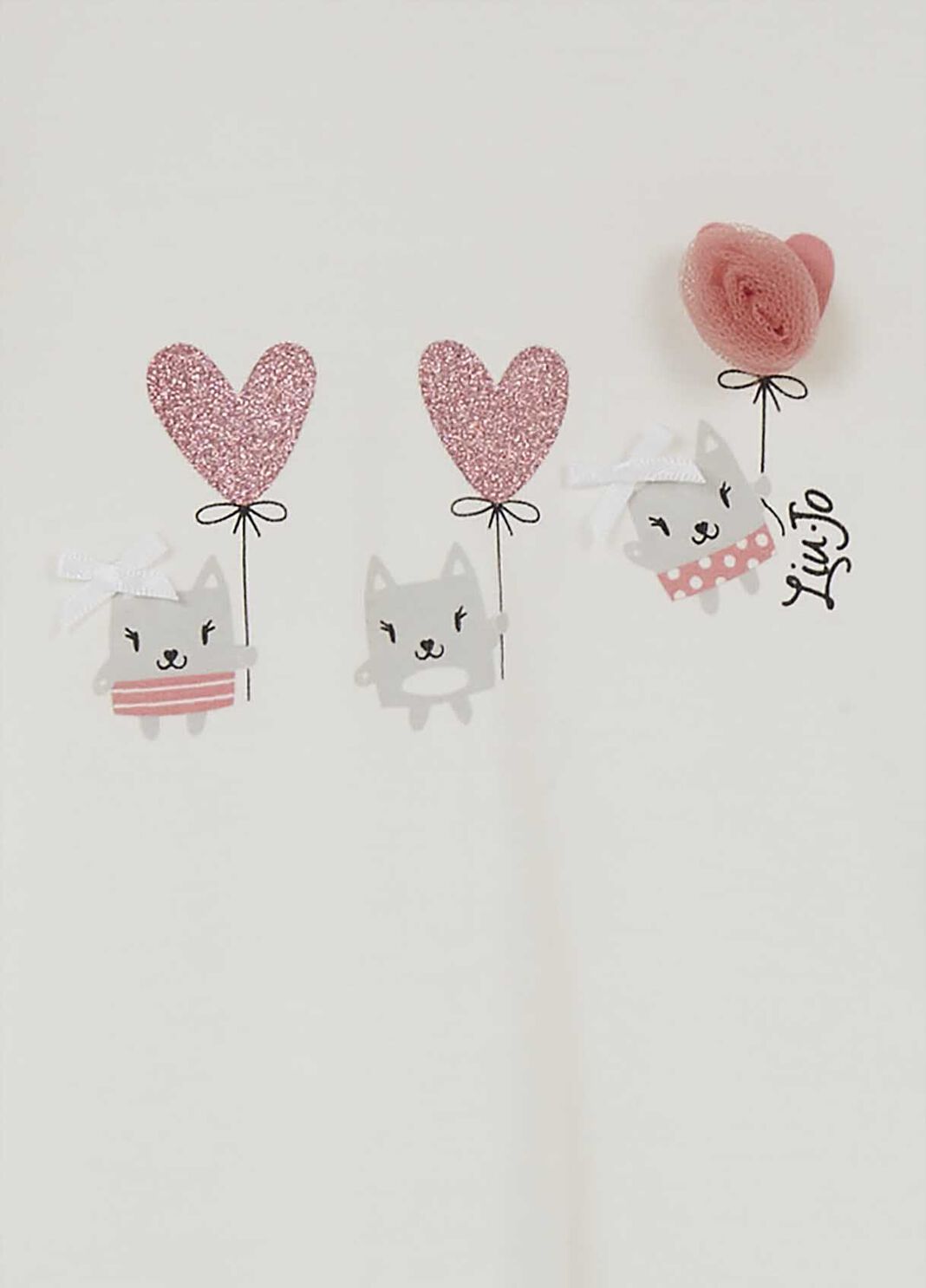 Комплект с отделкой тюлем Белый Liu Jo - large image number 2