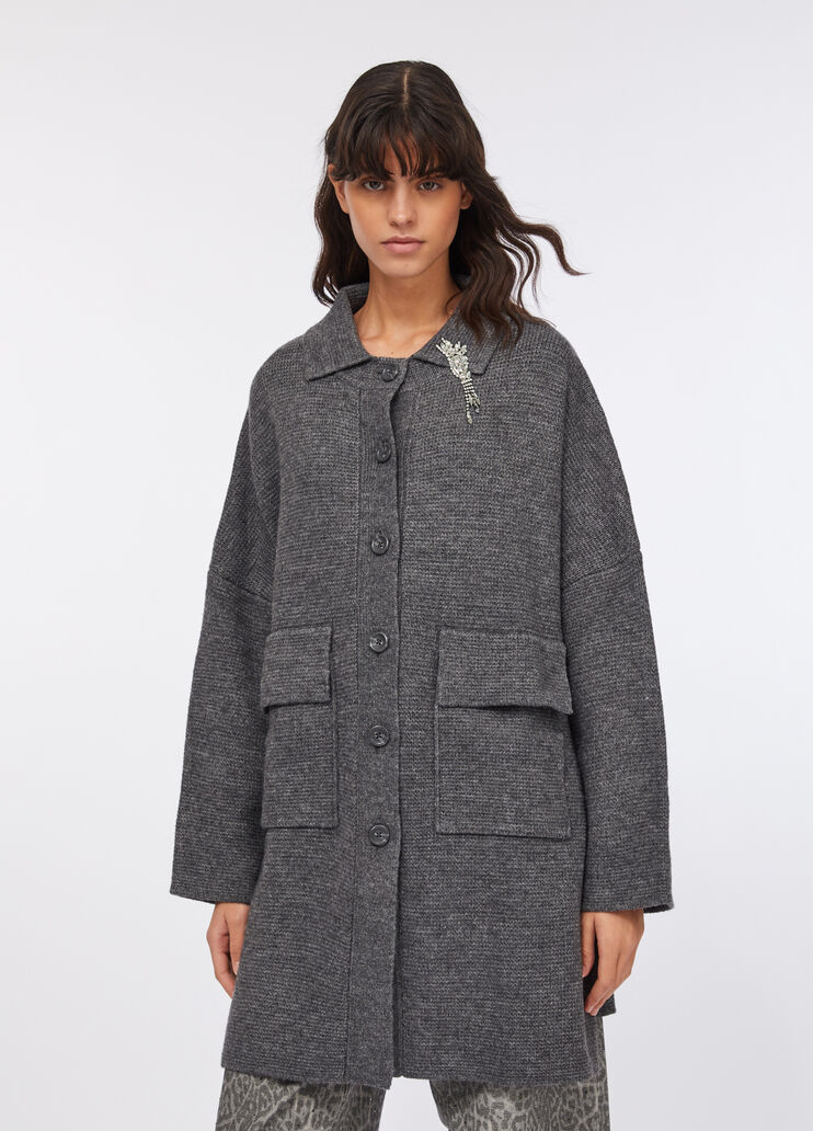 Wool coat  slate Liu Jo - large image number 0