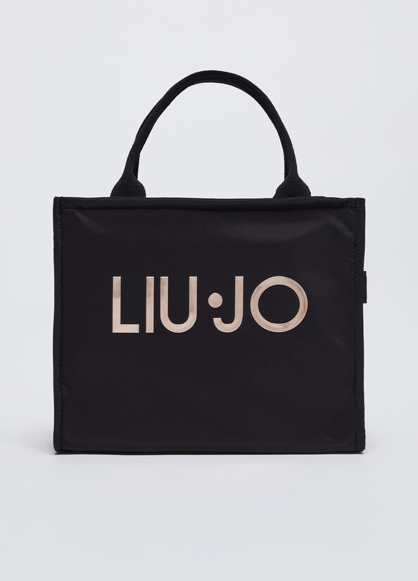 Shopper aus Nylon Farbe Schwarz | Liu Jo