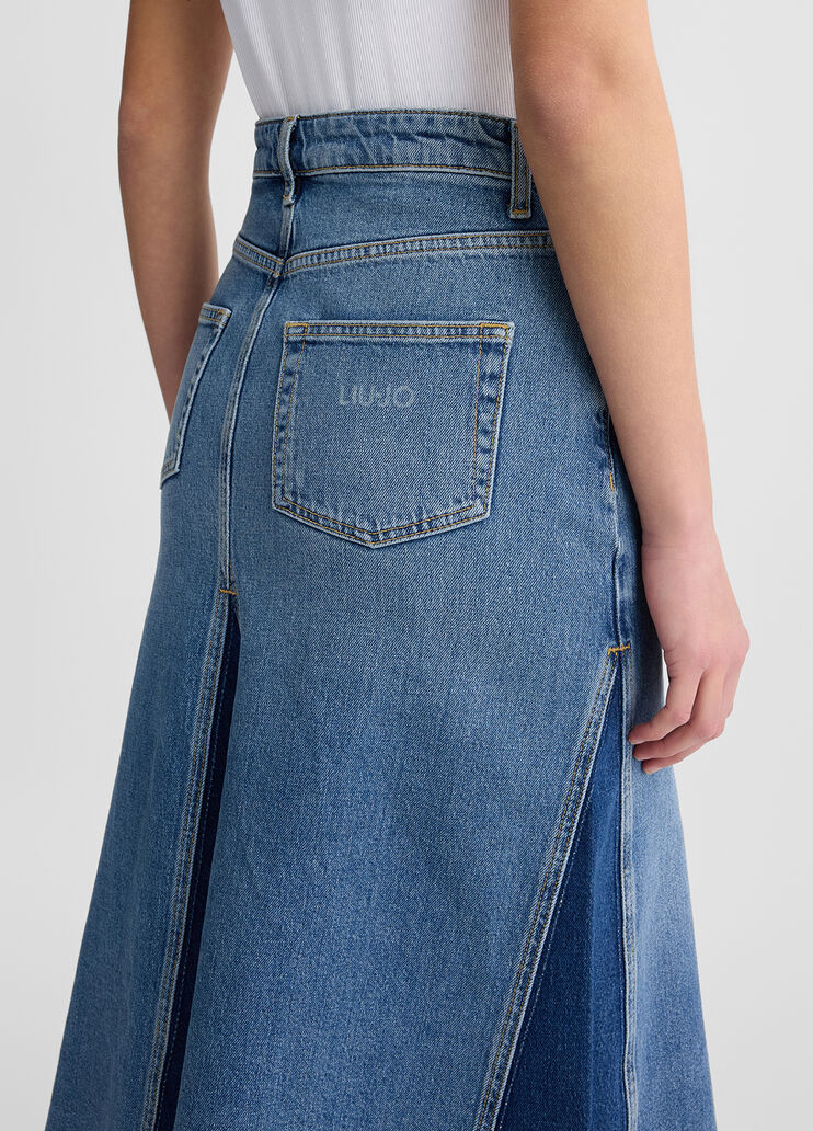 Denim skirt Blue denim Liu Jo - large image number 4 Denim skirt Blue denim Liu Jo - large image number 4