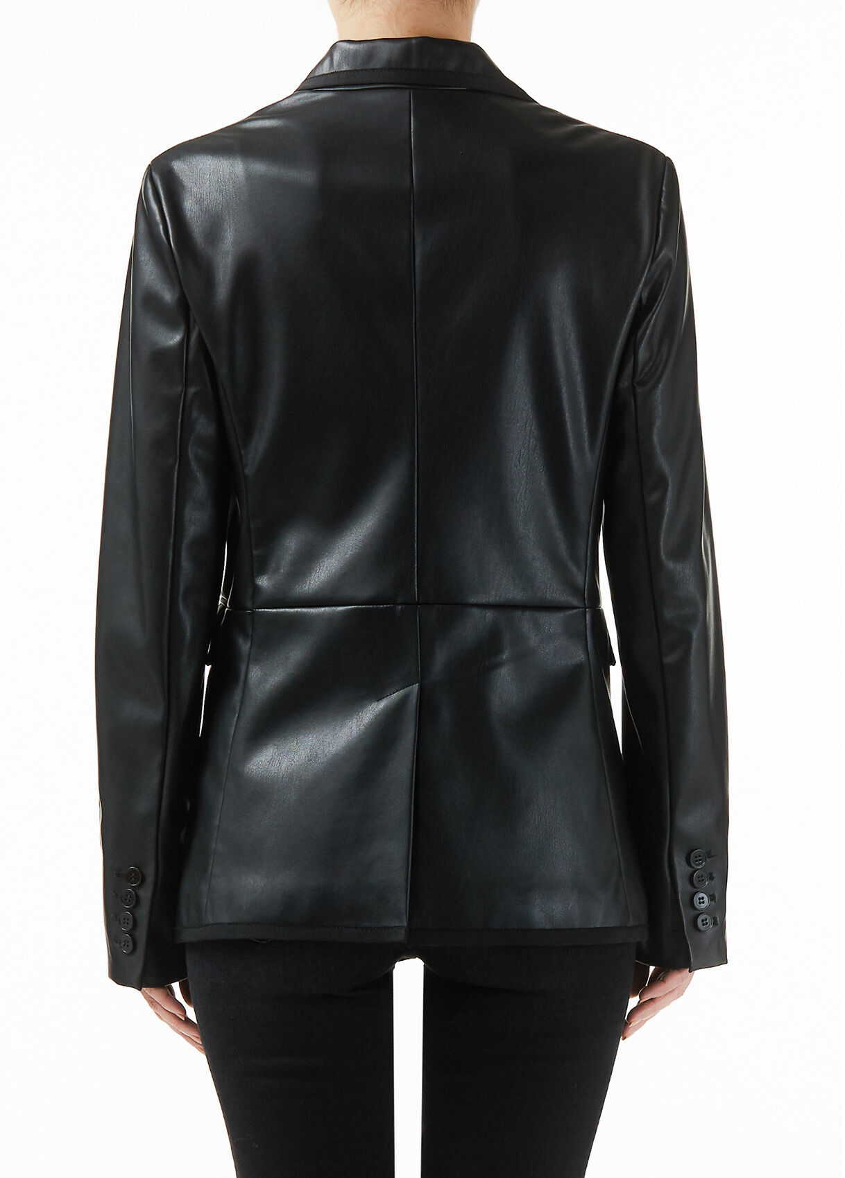 liu jo leather jacket