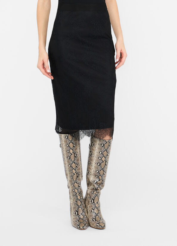 Lace skirt black Liu Jo - large image number 0