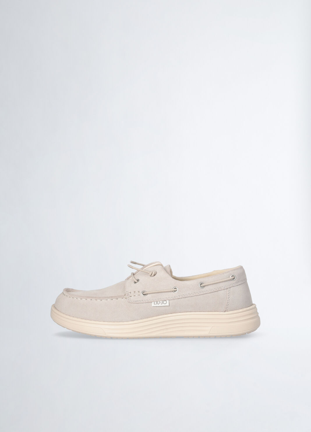 Casual suede loafers beige Liu Jo - large image number 4