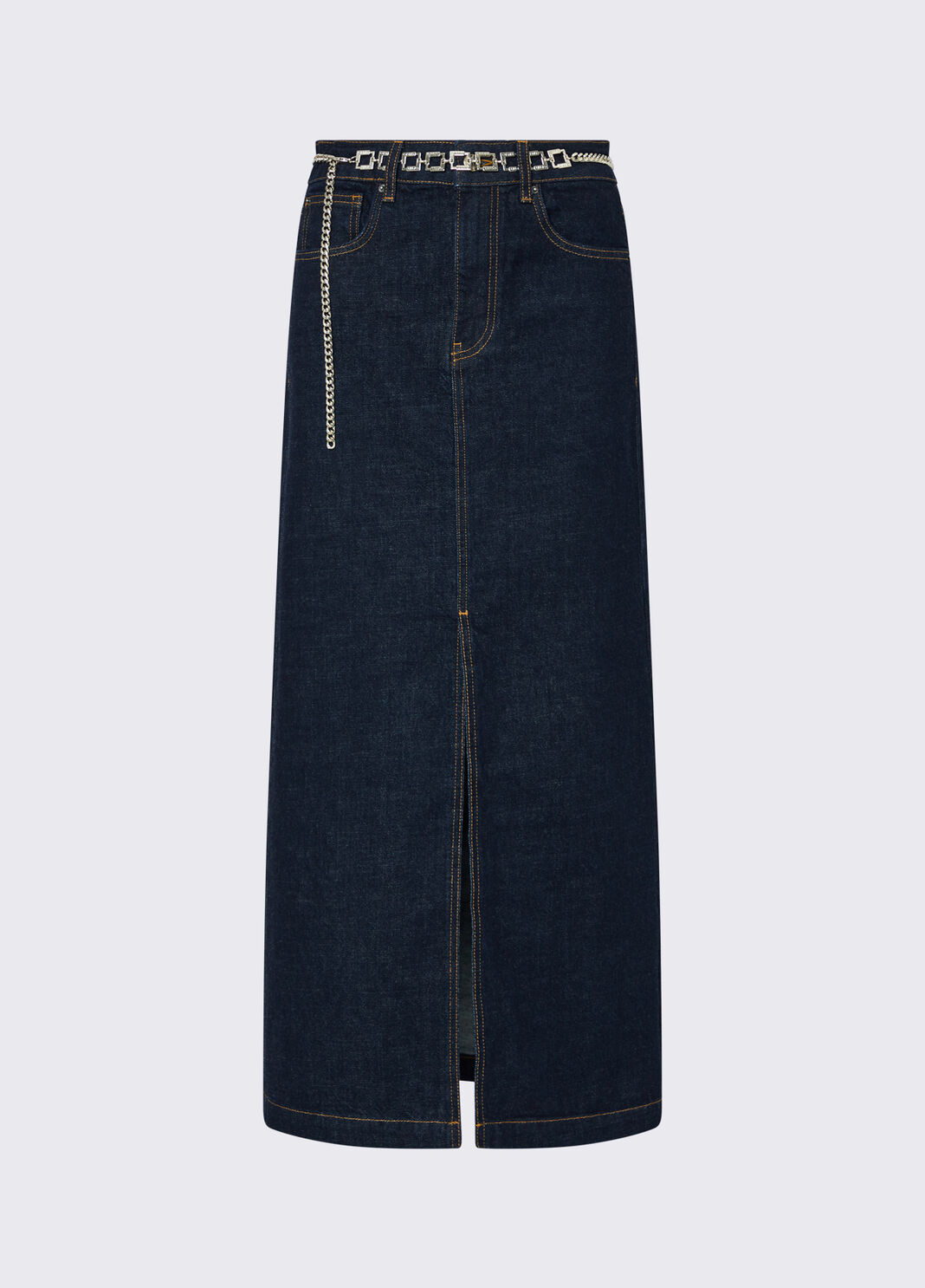Long Denim Skirt Normal wash Liu Jo - large image number 6