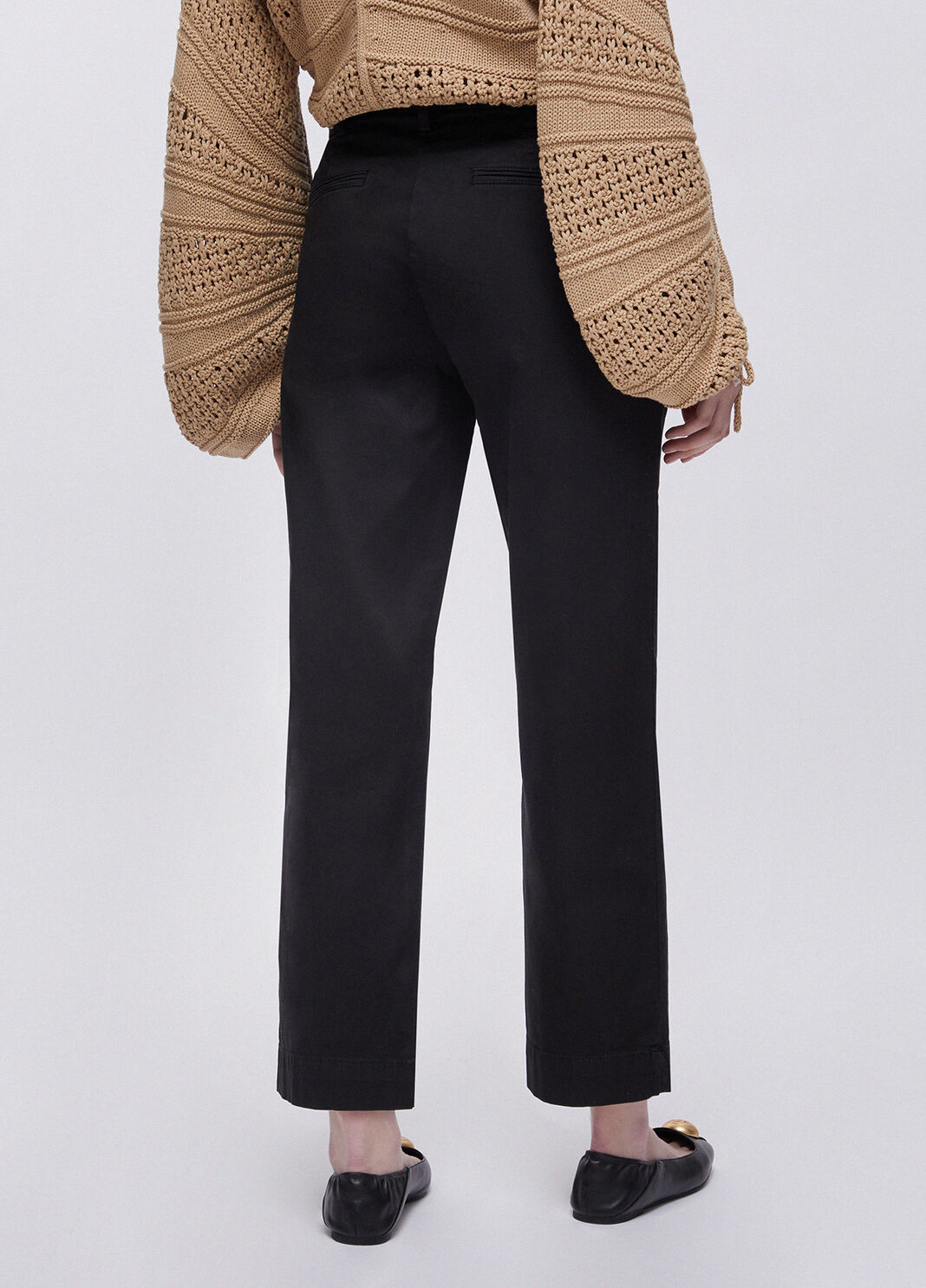 Chinohose mit Patten Schwarz Liu Jo - large image number 1