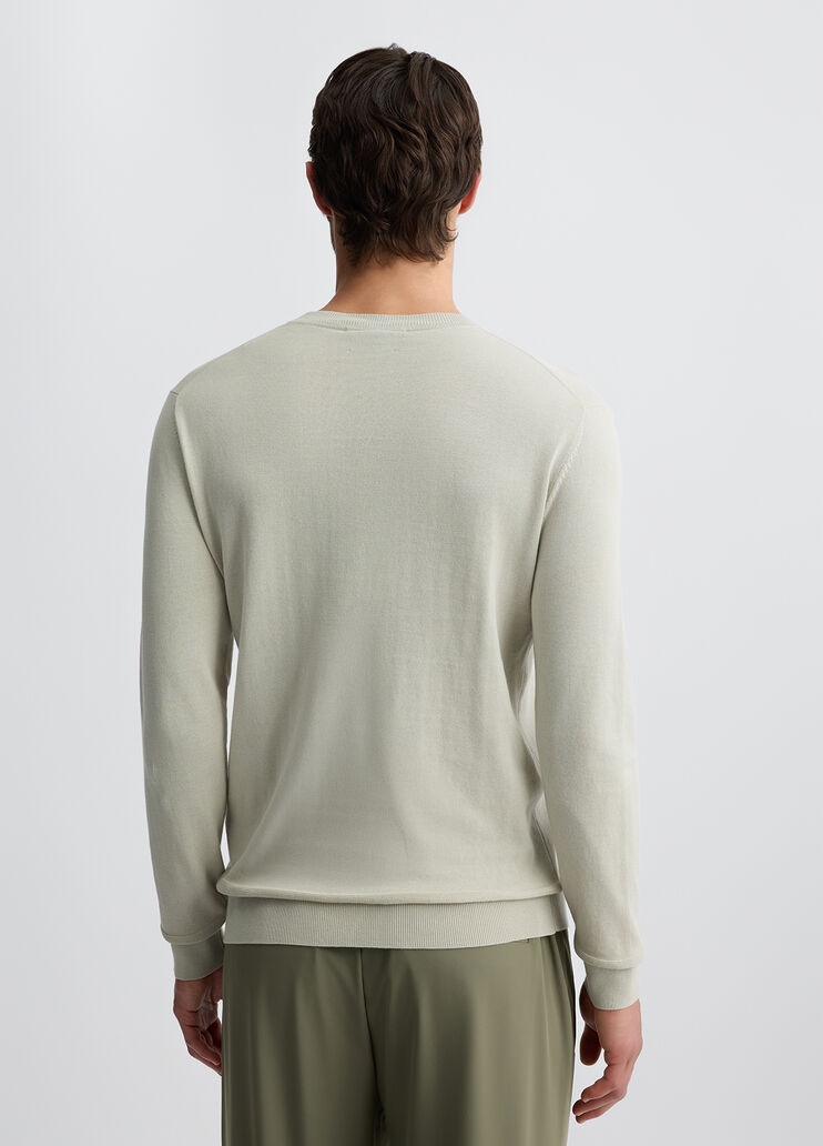 Men’s grey jumper light grey Liu Jo - large image number 1 Men’s grey jumper light grey Liu Jo - large image number 1