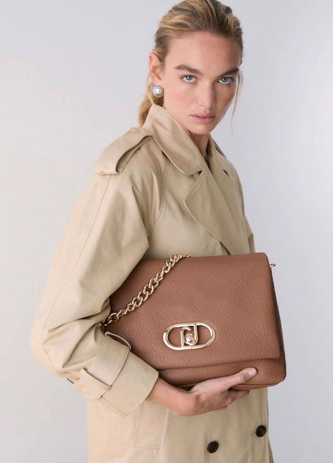 Large LaPuffy bag  brown Liu Jo - large image number 0