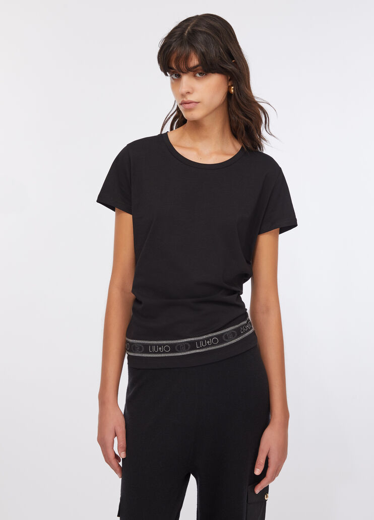 T-Shirt Liu Jo Better Schwarz Liu Jo - medium