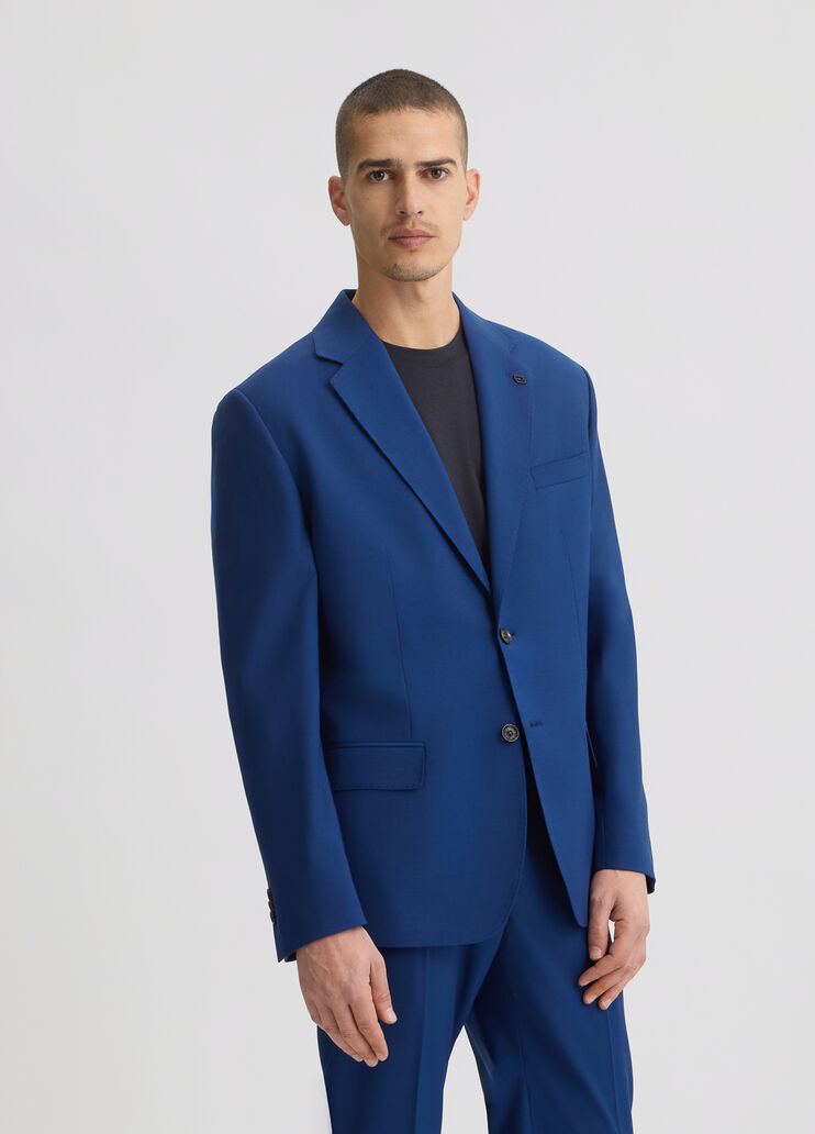 Wool blend jacket Blue Liu Jo - medium Wool blend jacket Blue Liu Jo - medium