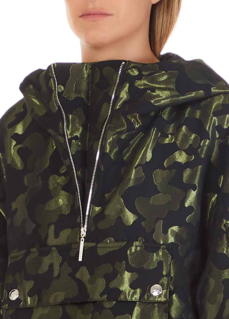 Camouflage-Parka mit Kapuze Grün Liu Jo - large image number 2 Camouflage-Parka mit Kapuze Grün Liu Jo - large image number 2