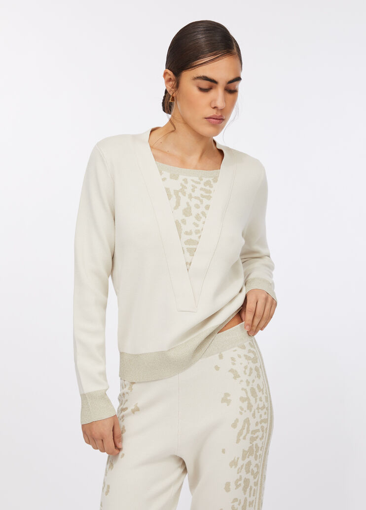 Джемпер Liu Jo Better белый Liu Jo - large image number 0