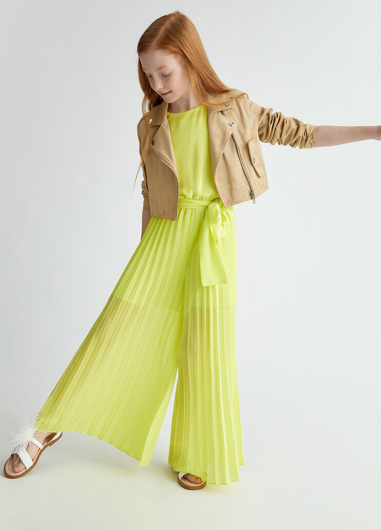 Coated fabric biker jacket beige Liu Jo - medium Coated fabric biker jacket beige Liu Jo - medium