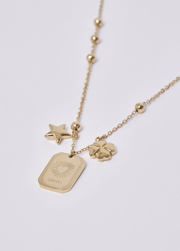 Collier avec charme couleur or Liu Jo - medium