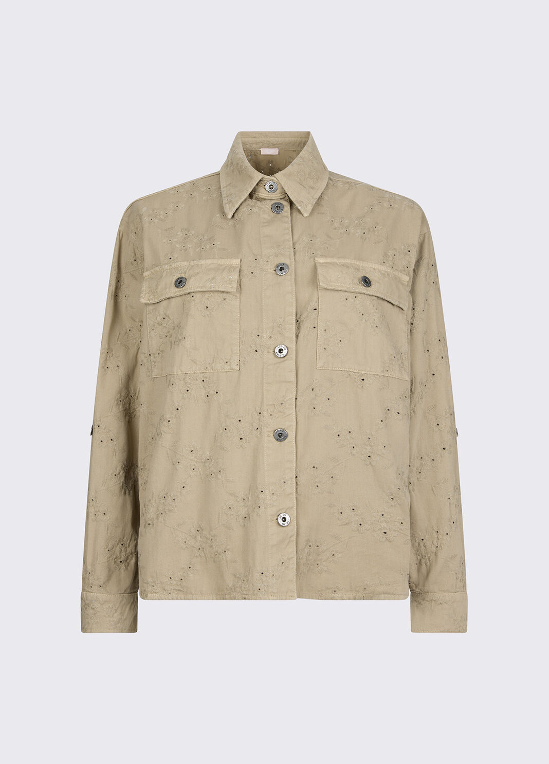Chemise en Saint-Gall beige Liu Jo - large image number 4