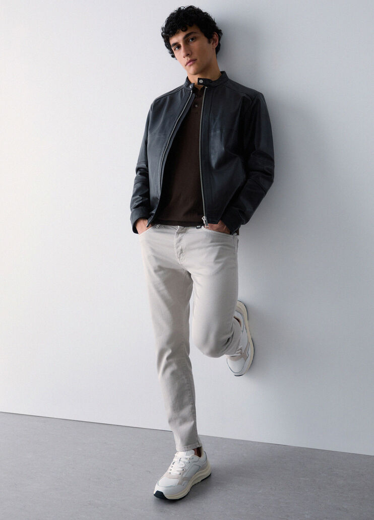 Slim-fit trousers light grey Liu Jo - medium