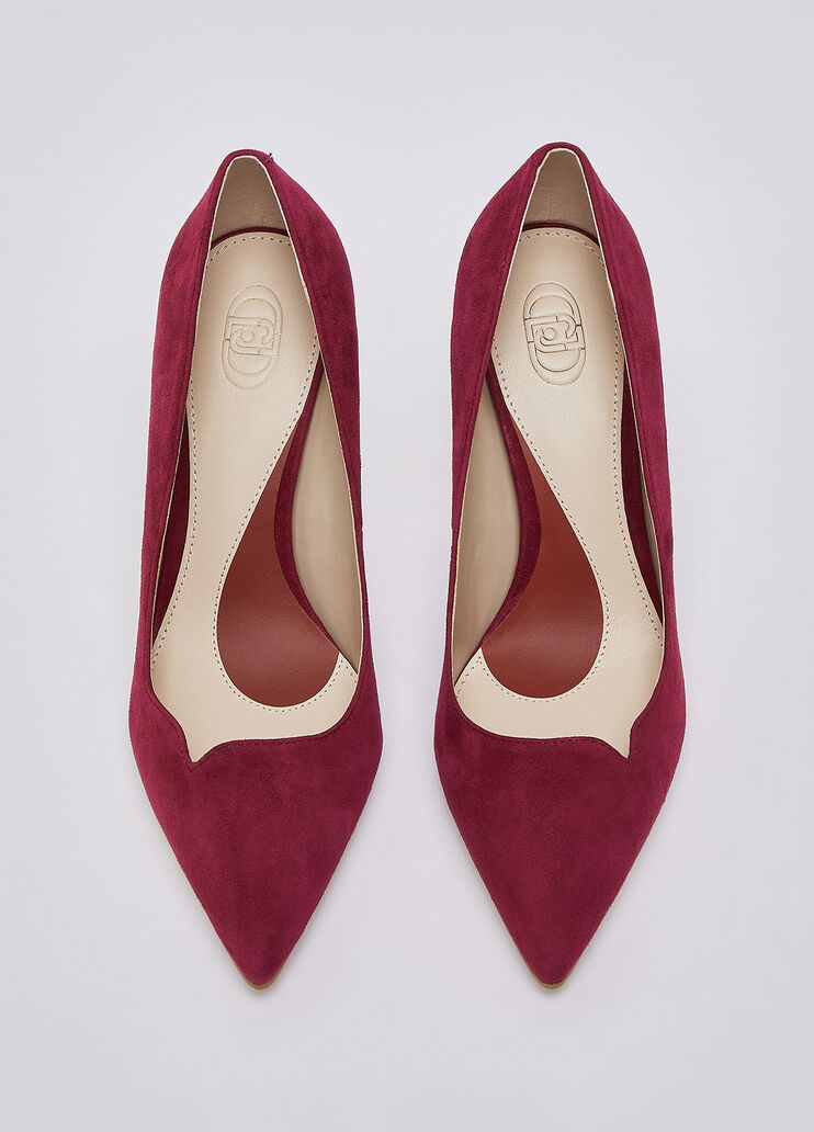 Escarpins en daim bordeaux Liu Jo - medium