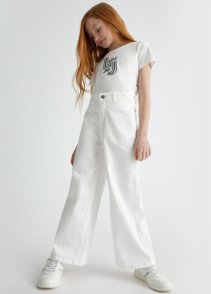 Cotton trousers  white Liu Jo - medium Cotton trousers  white Liu Jo - medium