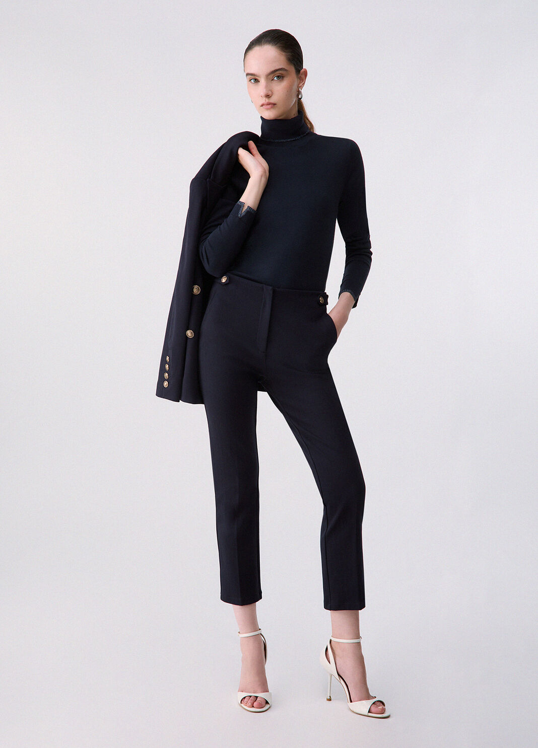 Cigarette Pants dark blue Liu Jo - large image number 5