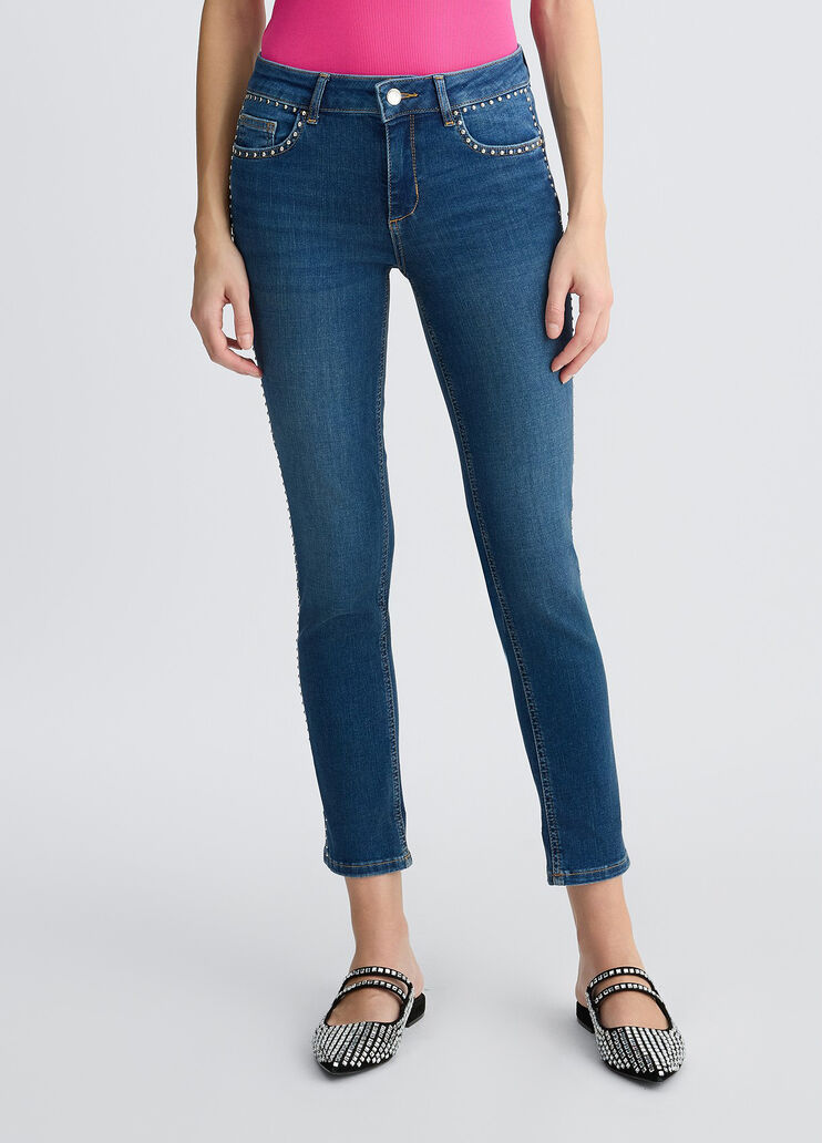 Skinny jeans with studs dark denim Liu Jo - medium Skinny jeans with studs dark denim Liu Jo - medium