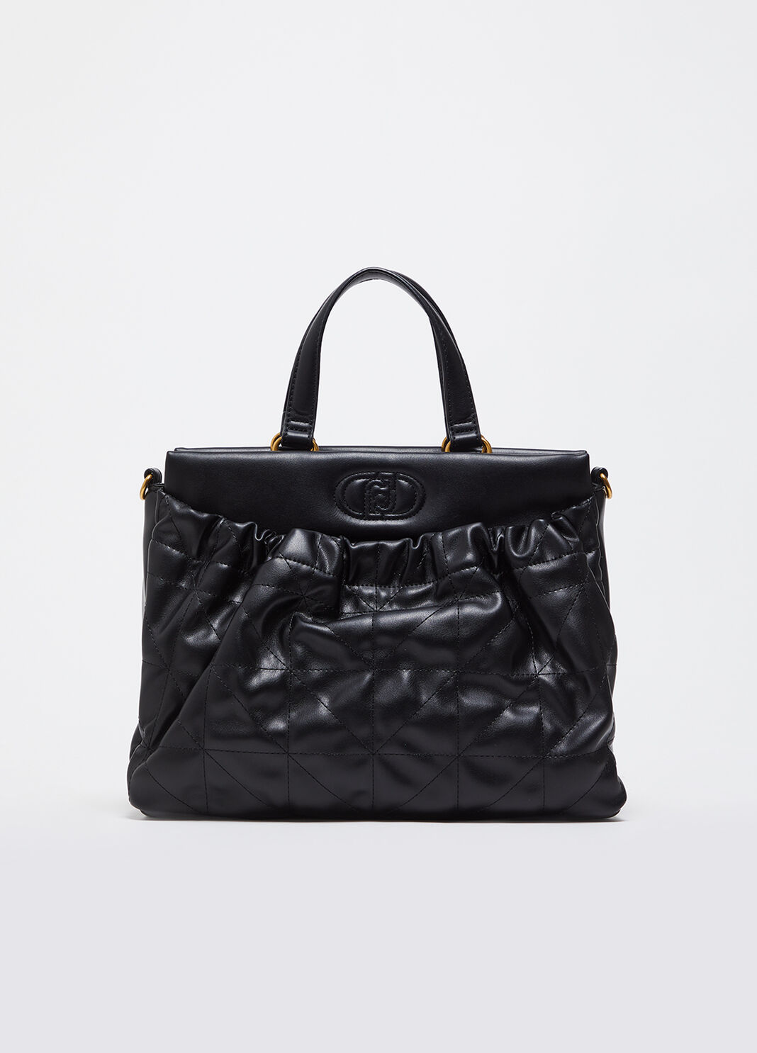 Large tote bag with strap black Liu Jo - large image number 0