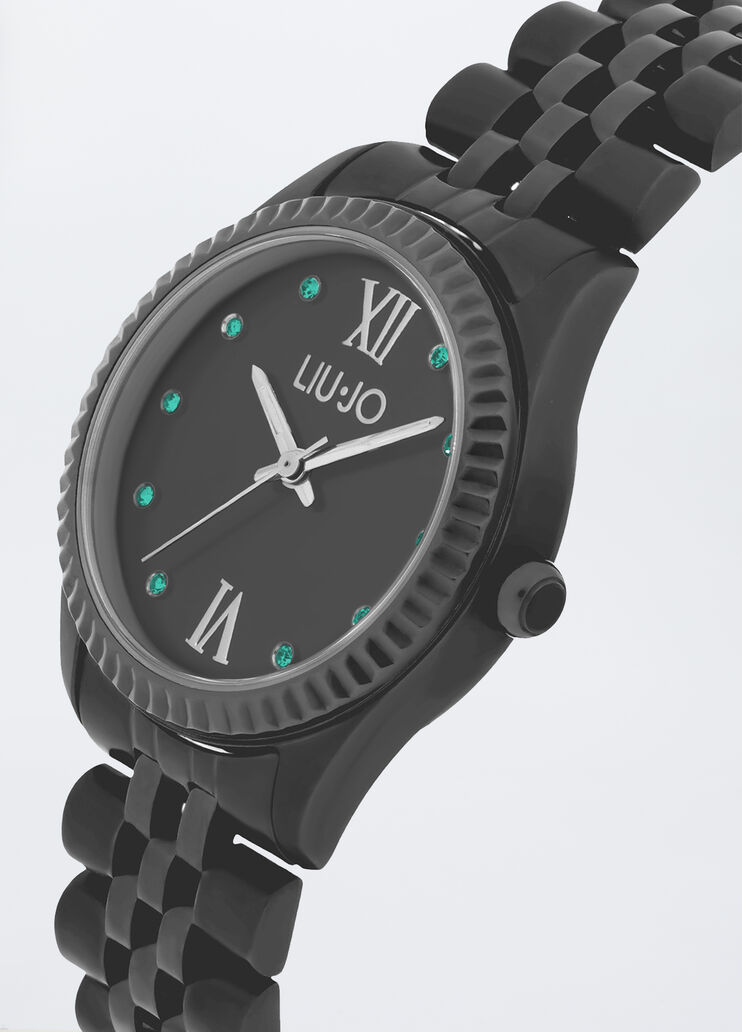 Steel watch black Liu Jo - large image number 2 Steel watch black Liu Jo - large image number 2