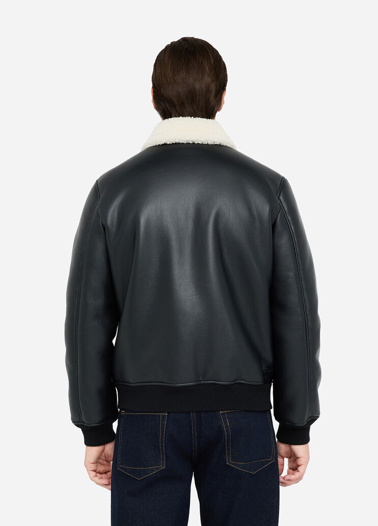 Bikerjacke aus beschichtetem Gewebe Schwarz Liu Jo - large image number 1