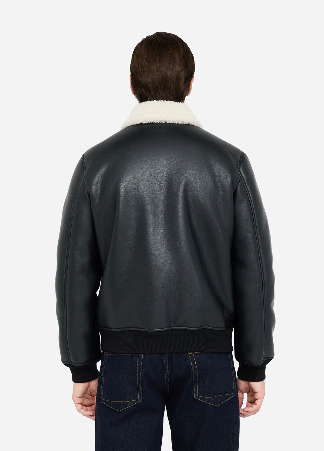 Coated fabric biker jacket black Liu Jo - large image number 1