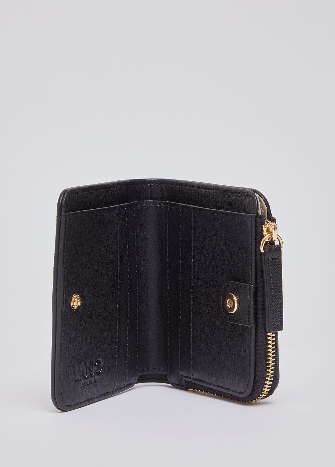Card holder with logo black Liu Jo - large image number 4