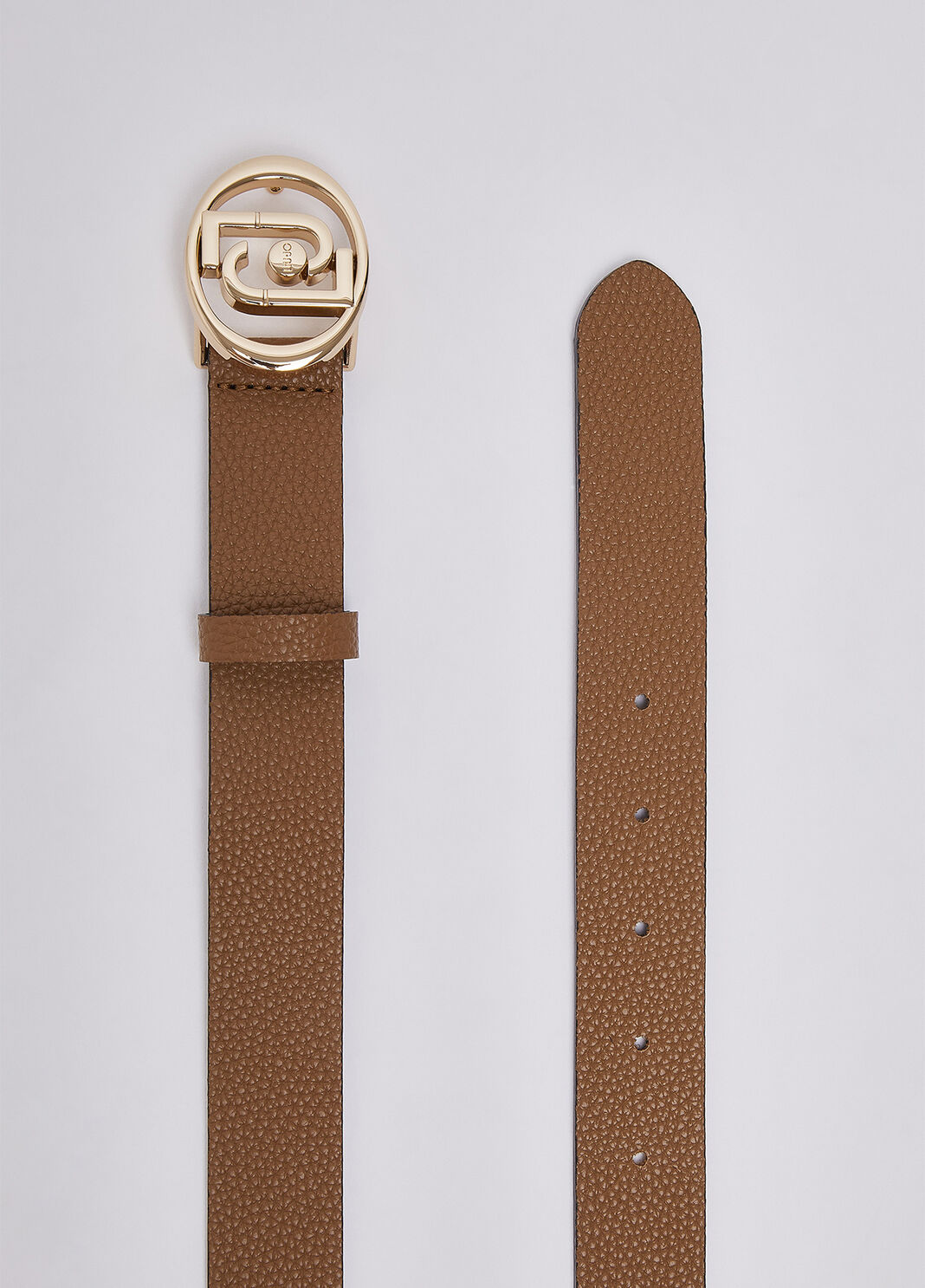 Belt with logo round beige Liu Jo - large image number 4