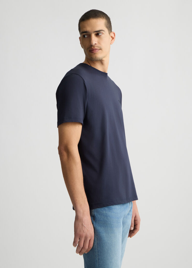 Blue T-shirt with logo dark blue Liu Jo - large image number 3 Blue T-shirt with logo dark blue Liu Jo - large image number 3