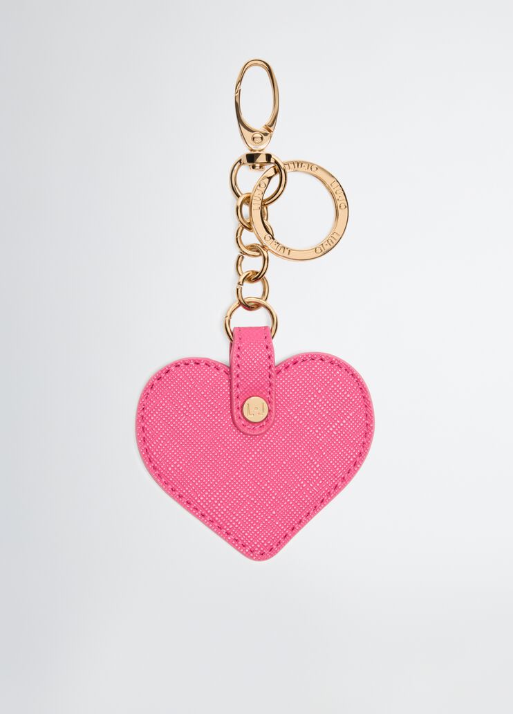 Heart keyring dark pink Liu Jo - medium Heart keyring dark pink Liu Jo - medium