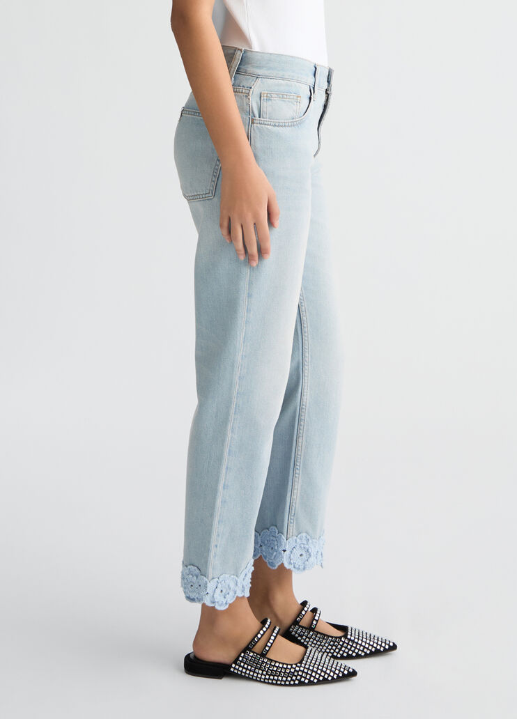 Straight-leg jeans Blue denim Liu Jo - large image number 3 Straight-leg jeans Blue denim Liu Jo - large image number 3