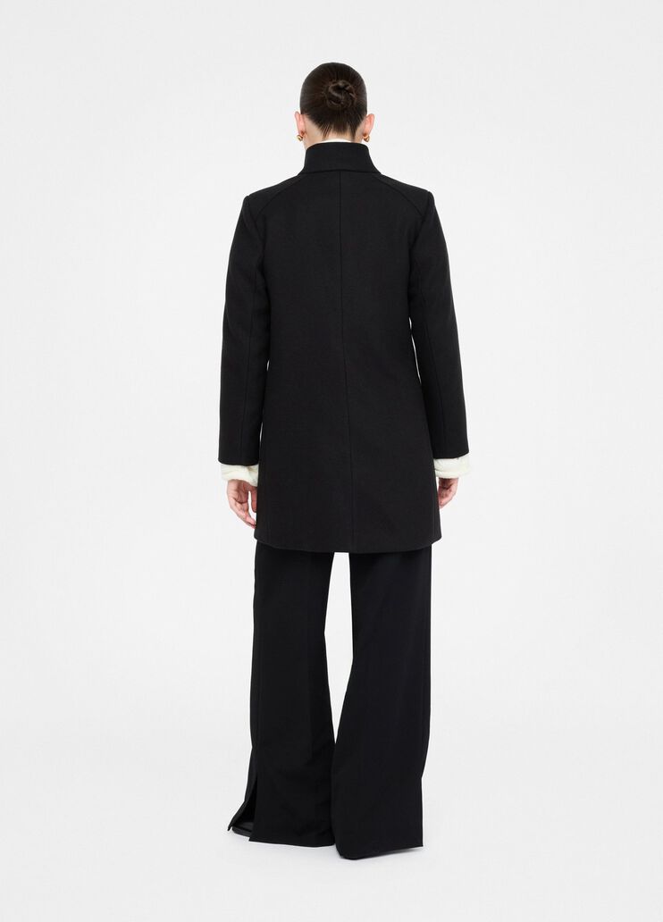 Пальто из двухслойного сукна черный Liu Jo - large image number 1