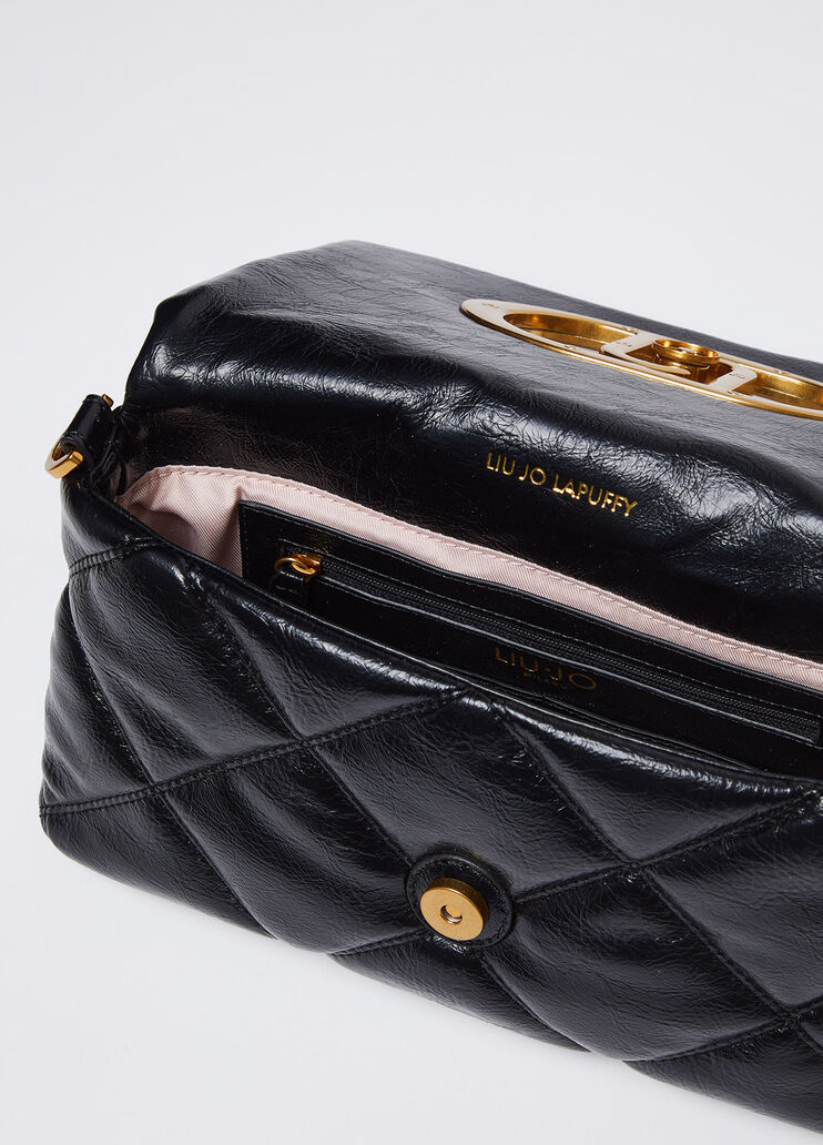 Quilted LaPuffy bag black Liu Jo - large image number 5 Quilted LaPuffy bag black Liu Jo - large image number 5