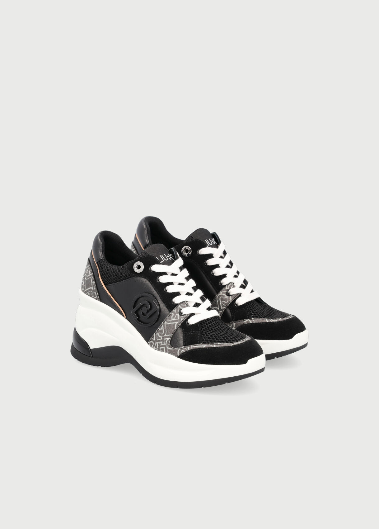 Liu jo wedge sneakers clearance