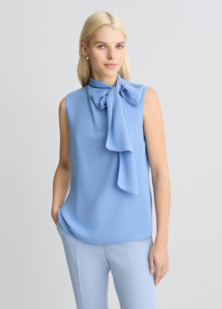Top with scarf light blue Liu Jo - medium Top with scarf light blue Liu Jo - medium