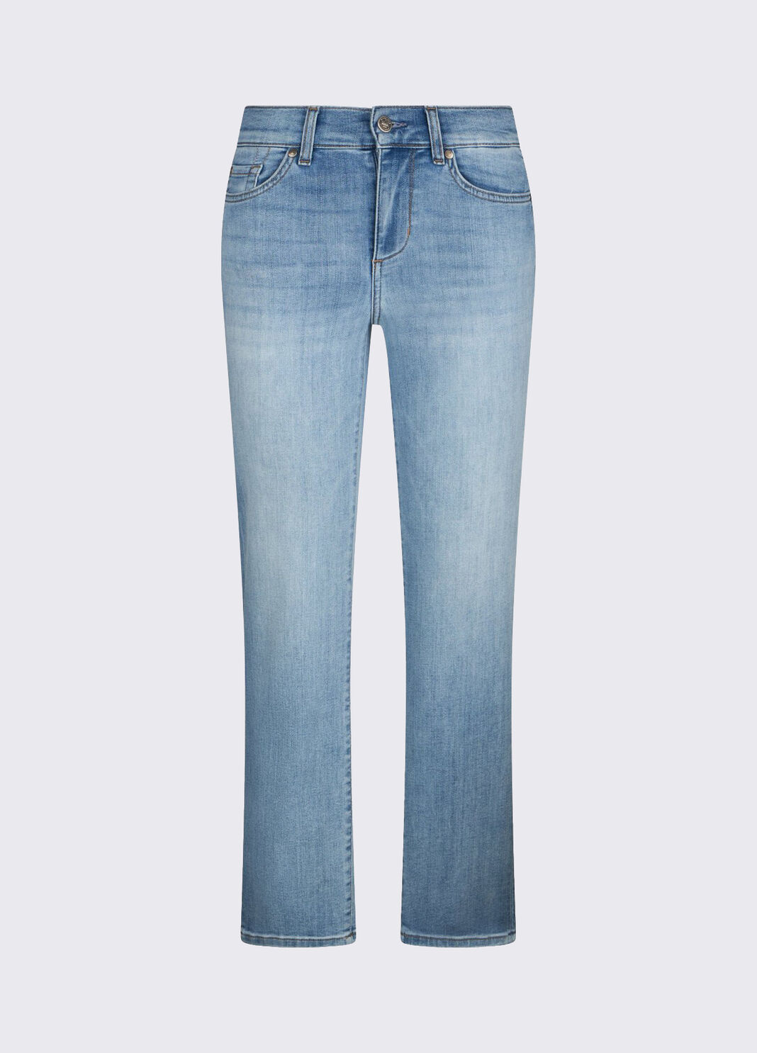 Straight Cropped Jeans blue denim Liu Jo - large image number 6
