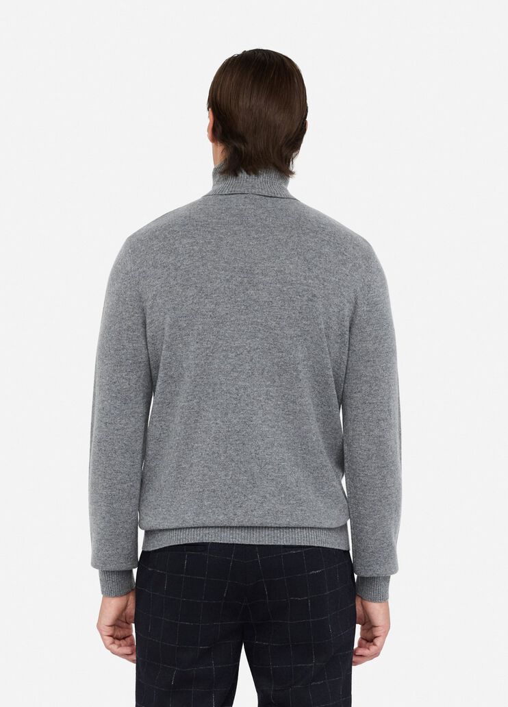 Wool and cashmere turtleneck grey Liu Jo - large image number 1