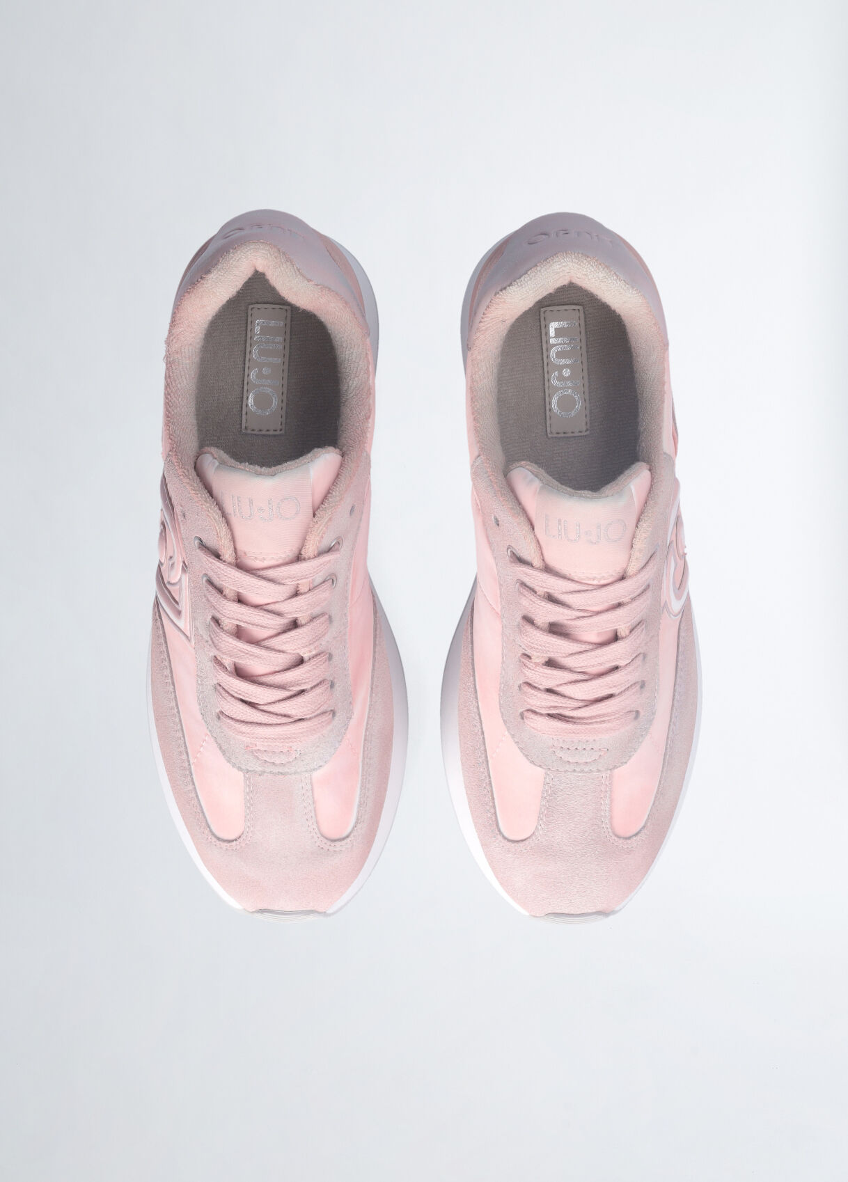 Faded platform sneakers colour pink Liu Jo