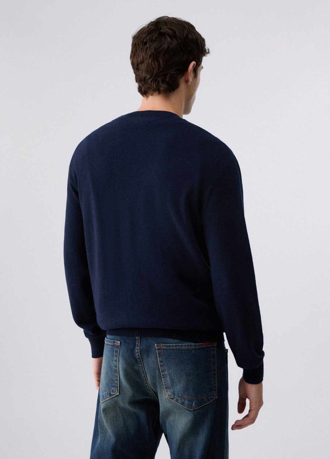 Wool and Cashmere Sweater dark blue Liu Jo - large image number 1