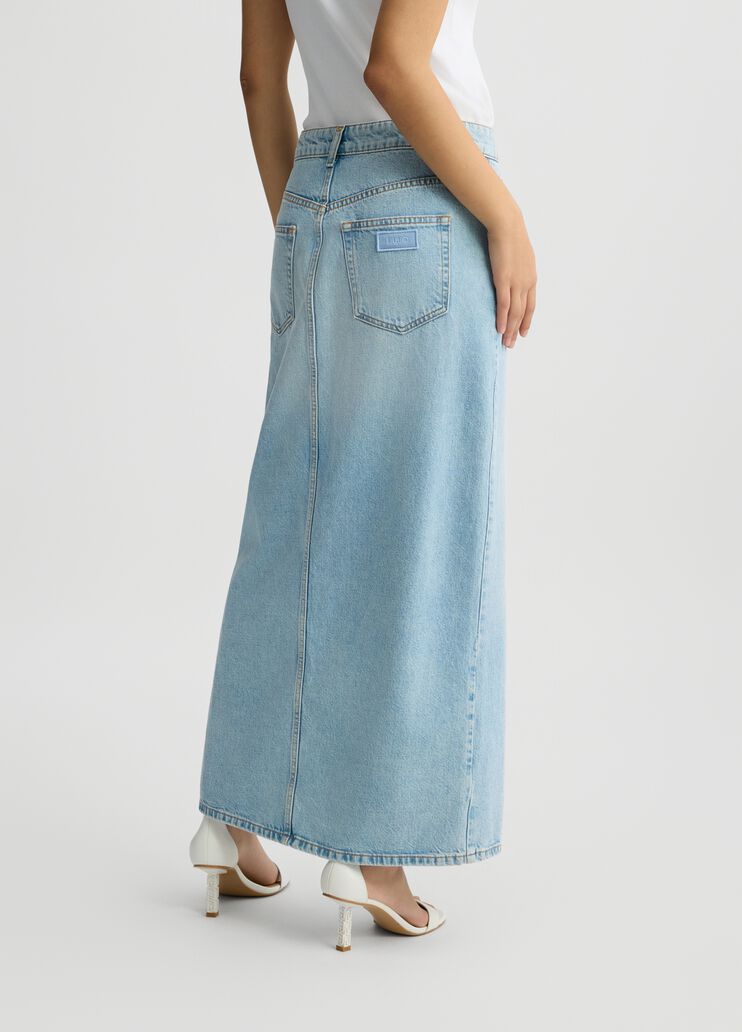 Denim skirt blue denim Liu Jo - large image number 1 Denim skirt blue denim Liu Jo - large image number 1