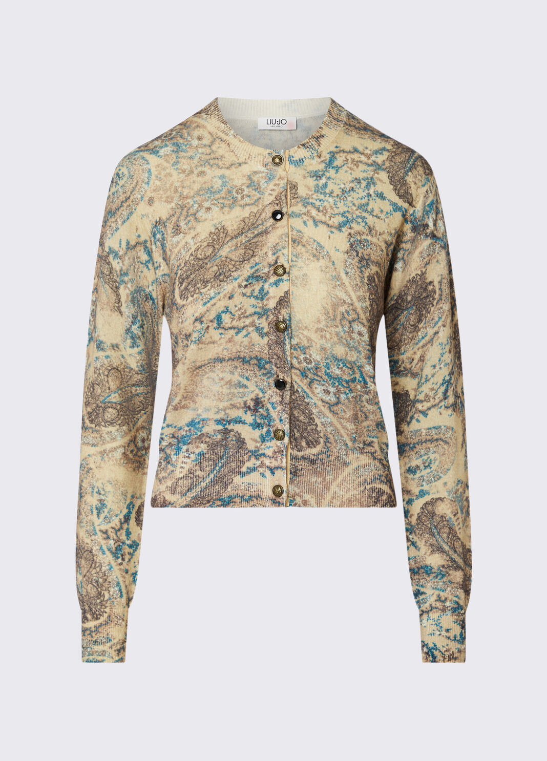 Printed Knit Cardigan cashmere Liu Jo - large image number 6