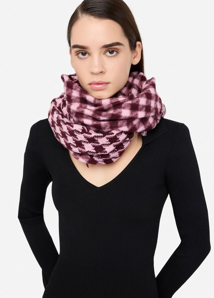 Houndstooth stole red Liu Jo - medium Houndstooth stole red Liu Jo - medium