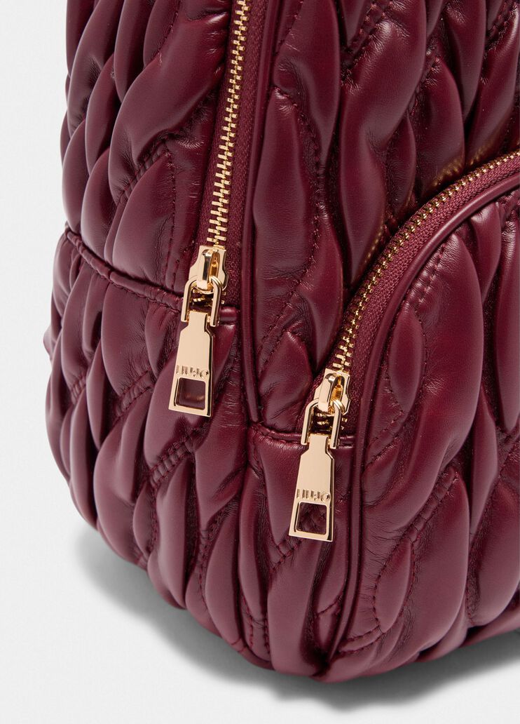 Matelassé-Rucksack  Rot Liu Jo - large image number 5