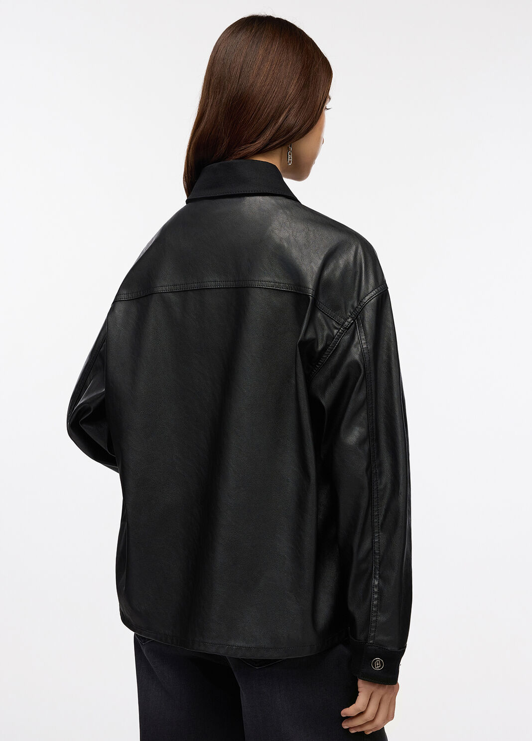 Куртка из ткани с полимерным покрытием черный Liu Jo - large image number 1