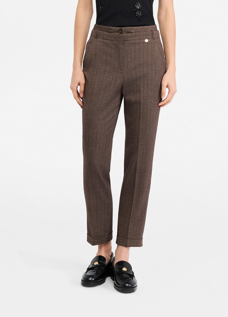 Cigarette trousers dark brown Liu Jo - medium Cigarette trousers dark brown Liu Jo - medium